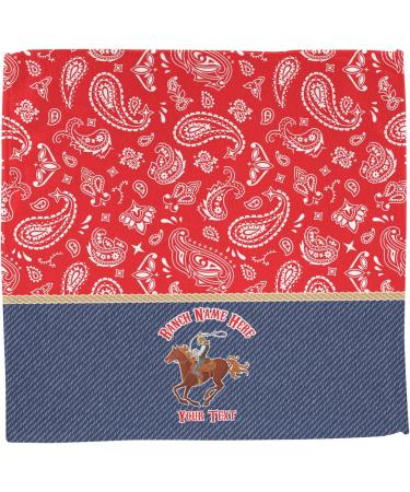 Personalized Western Ranch Washcloth - YouCustomizeIt | Customizable & International Shipping - Buy Online on GoSupps.com