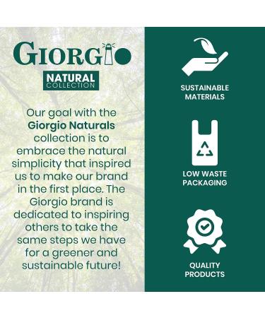 Giorgio GIONAT8 Small Natural Wooden Hair Comb for Curly & Thick Hair - Buy Online on GoSupps.com