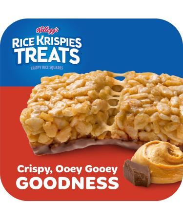 Rice Krispies Treats Cubes de riz croustillants pour enfants collations au chocolat beurre d'arachide bo te de 283 5 g (14 barres) - Buy Online on GoSupps.com