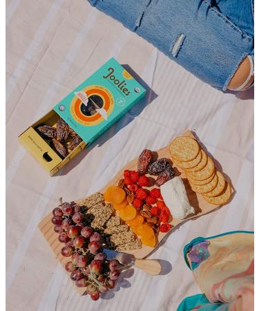 Joolies Organic Whole Medjool Dates 14oz 2-Pack | Fresh California Grown Fruit | Vegan, Gluten-Free, Paleo | No Sugar Added | High Fiber & Antioxidants - Buy Online on GoSupps.com
