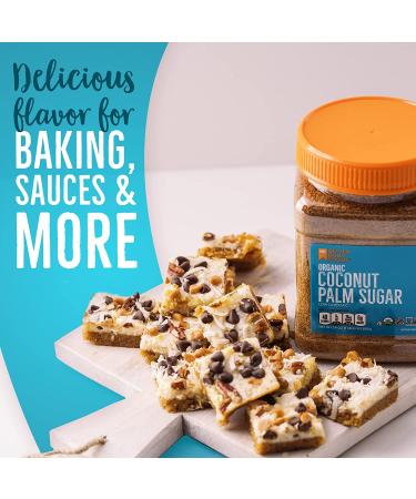 BetterBody Foods Organic Coconut Palm Sugar - Gluten-Free, Non-GMO, Low Glycemic Sugar Substitute - 1.5 lbs (24 Ounce) - Buy Online on GoSupps.com