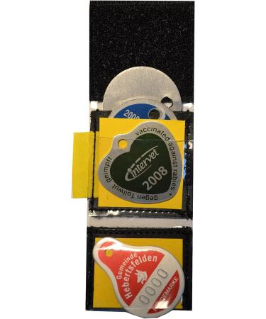 Josi.li Protective Cover for Dog Stark - Premium Leather Dog Brand Bag for Collars & Dishes (Up to 33x33mm) - International Shipping Available - Buy Online on GoSupps.com