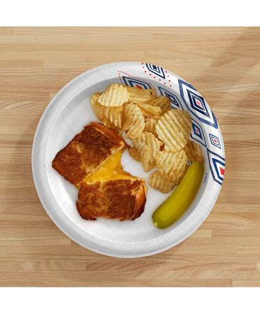 6-inch Dinner Size Dixie Paper Plates - 220 Count (Pack of 5) - Disposable Plate Set - Buy Online on GoSupps.com