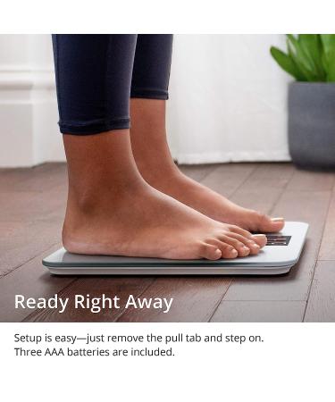 AccuCheck Digital Body Weight Scale with Patent Pending Technology in Ash Grey - Buy Online on GoSupps.com