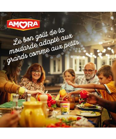 Amora Mustard Sweet TV Glass 190g - Buy Online on GoSupps.com