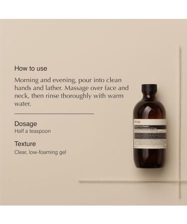 Aesop Fabulous Face Cleanser & Oil | Foaming Cleanser for Sensitive Skin | Paraben-Free & Cruelty-Free | 3.6 oz + 0.8 oz - Buy Online on GoSupps.com