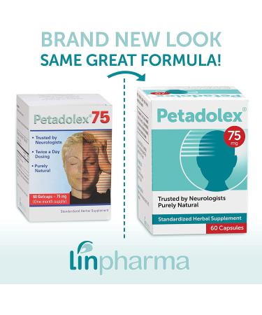 Petadolex 75mg PA-Free Butterbur Root Extract - 1 Bottle | Linpharma - Buy Online on GoSupps.com