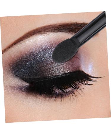 Mikinona 10pcs Makeup Tool Kit Dual Sided Eyeshadow Brush Dual Sides Eyeshadow Applicateur Maquillaje Black - Buy Online on GoSupps.com