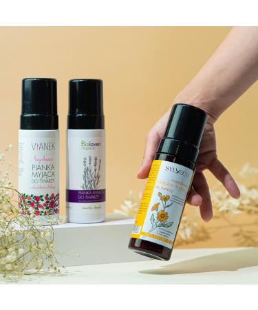 Sylveco Marigold Face Wash Foam 150ml - Buy Online on GoSupps.com