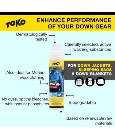TOKO ECO Down Wash 250ml | Best Detergent for Sleeping Bags & Down Jackets - Eco-Friendly Care - Buy Online on GoSupps.com