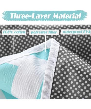 Wendergo Portable Nappy Changing Mat 60x35cm - Waterproof & Lightweight Diaper Pad for On-the-Go & Home - Green - Buy Online on GoSupps.com
