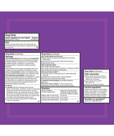 Allegra Hives Non-Drowsy Antihistamine Tablets 30-Count 24HR Hives Reduction & Itch Relief 180mg & Adult 24HR Non-Drowsy Antihistamine Gelcaps 60-Count Fast-Acting Allergy Symptom Relief 180 mg - Buy Online on GoSupps.com