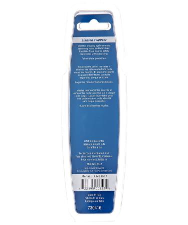 Mehaz Flawless Slant Tweezer â€“ Precision Hair Removal Tool for Perfect Brows - Buy Online on GoSupps.com