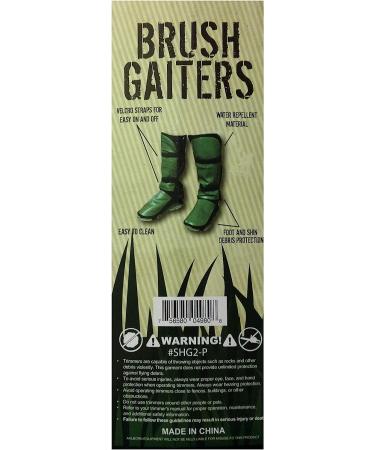 Forester Trimmer Brush Gaiters - Shin & Ankle Wrap Brush Guard | Lawn Care Equipment Fits Men & Women | Protects Clothes and Shins from Debris - Buy Online on GoSupps.com