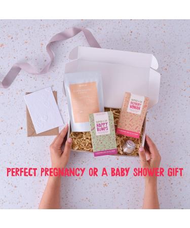 Red Raspberry Leaf Tea Pregnancy Preconception PMS | Natural Biodegradable Baby Shower Pamper Kit | Nipper & Co (14 Reusable Bags 42 Cups) - Buy Online on GoSupps.com