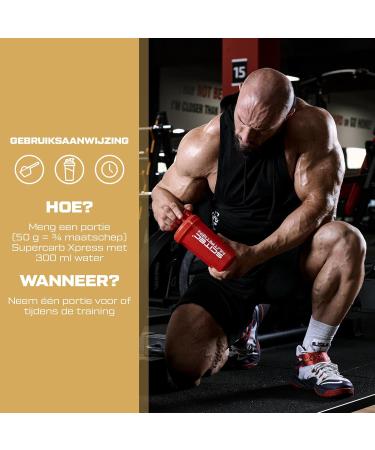 Scitec Nutrition Supercarb Xpress Drink Powder with Carbohydrates LIsoleucine Vitamin B6 Chromium Sugars and Sweeteners 1000 g Raspberry tea - Buy Online on GoSupps.com