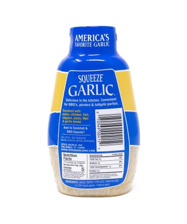 Spice World Squeeze Garlic 20 oz - Best Value Size for Cooking | Buy Online - Buy Online on GoSupps.com