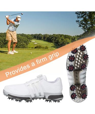 Chennan 16PC Universal Golf Shoe Spikes - Soft Replacement Fast Twist Super Grip - Compatible with Most Golf Shoes - Buy Online on GoSupps.com