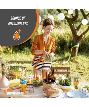 Grapefruit Seed Extract Powder - Polyphenols & Grapeseed Antioxidant Supplement - 500g (1.1 lbs) - BulkSupplements - Buy Online on GoSupps.com