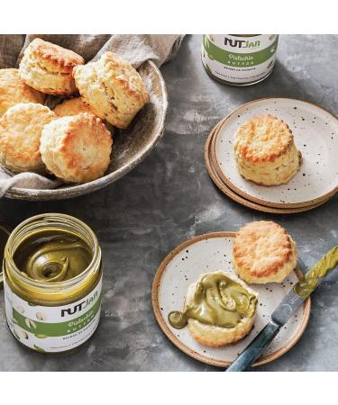 NutJar 6 x 110 g Variety Pack Premium Nut Butters and Spreads Pistachio Butter Macadamia Butter Cashew Acai Spread Hazelnut Cocoa Spread Hazelnut Spread and Golden Spread No Artificial Colours or Preservatives Vegan Gluten Free Keto Friendly Made in Canad - Buy Online on GoSupps.com