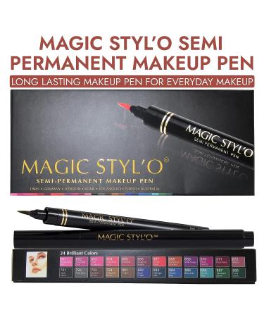 Magic Styl'o Permanent Makeup Pen - Burnished Chestnut | Long-lasting Precision Tool - Buy Online on GoSupps.com