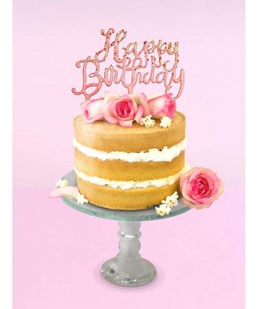 PME Cake Topper - Happy Birthday Script - Buy Online on GoSupps.com