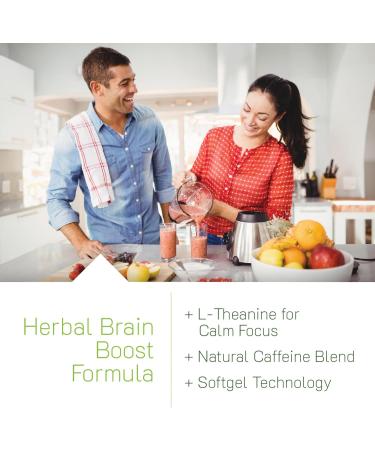 Irwin Naturals Brain Awake - 60 Liquid Softgels, Pack of 2 - Enhanced Mental Performance, Increased Focus, Clarity & Concentration - Nootropic Booster with L-Theanine, Bacopa, MCTs - Buy Online on GoSupps.com