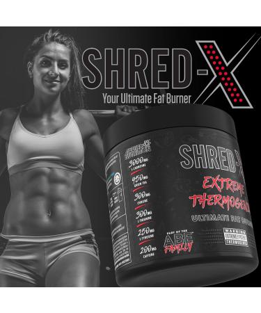 Applied Nutrition Shred X Fat Burner - ABE All Black Thermogenic Weight Management (Strawberry Kiwi) - 30 Servings - Buy Online on GoSupps.com
