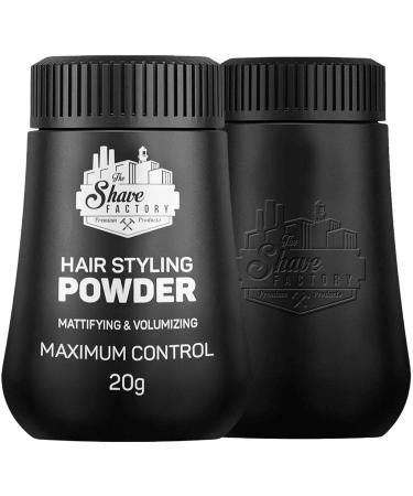 Shave Factory Volume Powder for Men - Long-Lasting Hair Styling | Mattifying & Volumizing Hair Powder | 60g Pack - Buy Online on GoSupps.com