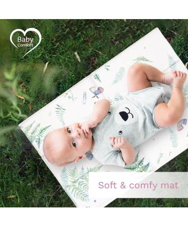 Foldable Baby Changing Mat - Retro Cars Design | Waterproof & Portable Nappy Changer - Buy Online on GoSupps.com