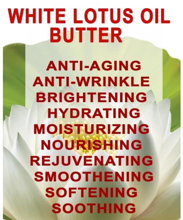 Botanical Beauty WHITE LOTUS OIL BUTTER 100% Natural. White Lotus Essential Oil in Shea Nut Butter for FACE SKIN BODY HAIR NAILS. Beauty Skin Moisturizer Oil Butter (4 Fl Oz) 4 Fl Oz (Pack of 1) - Buy Online on GoSupps.com
