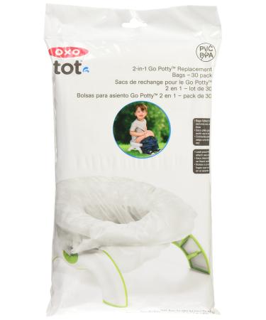 OXO Tot 2-in-1 Go Potty Refill Bags - 30 Pack 30-Count Refill Bags - Buy Online on GoSupps.com