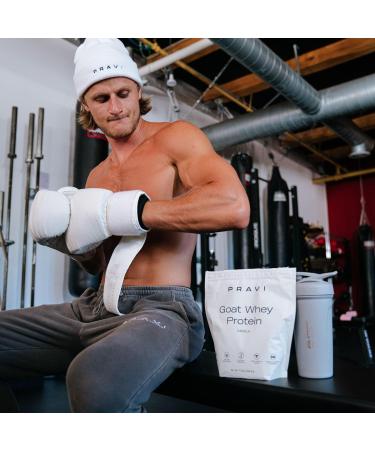 Grass-Fed Pure Goat Whey Protein Powder - Organic Whey Protein Supplement - Easy to Digest - Less Lactose - Soy Free - Vanilla Flavor - 20 Servings Vanilla 1.1 Pound (Pack of 1) - Buy Online on GoSupps.com