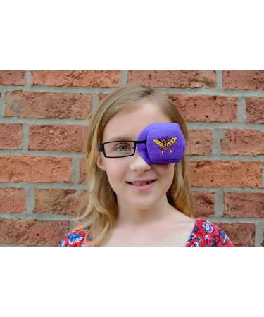 Buy Butterfly Design Eye Patch for Kids | Amblyopia Treatment | Orthoptic Cloth Eye Patch for Glasses - Buy Online on GoSupps.com