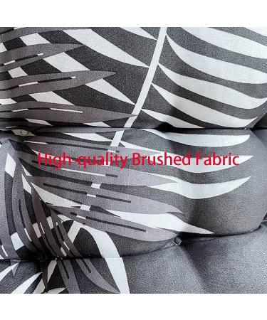 Non-Slip Practical Lounger Mat with Fixing Tie Comfortable Thick High-Backed Cushion for Indoor Outdoor Garden Patio Premium Cotton Lounger Pad - Buy Online on GoSupps.com