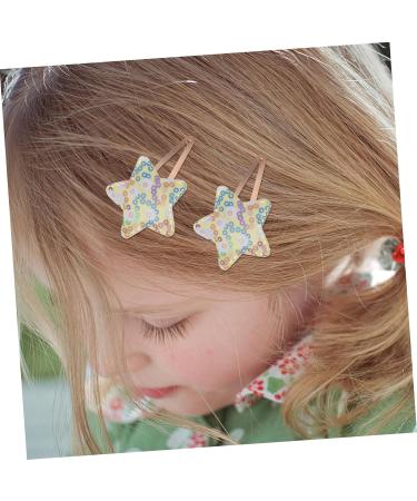 minkissy 8 Pairs Cute Hair Clips for Girls Barrettes for Kids Girls Hair Clips Hair Clips for Babies Star Hair Clips Christmas Hair Barrettes Cute Bobby Pin Issue Card Crown Alloy Baby - Buy Online on GoSupps.com