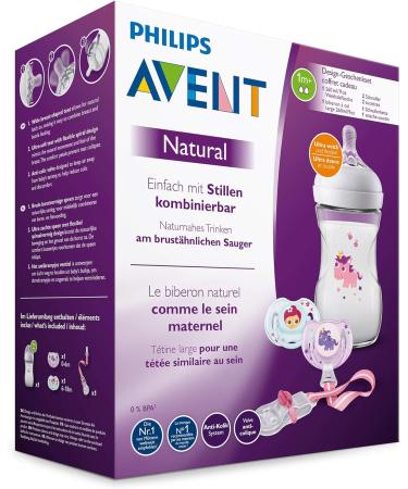 Philips Avent SCD287/25 Natural Gift Set - Transparent | Best Baby Feeding Essentials - Buy Online on GoSupps.com