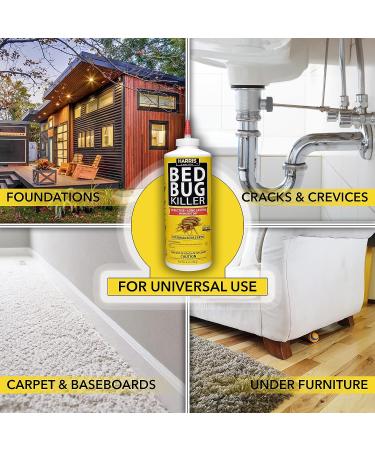 Harris Bed Bug Killer Diatomaceous Earth Powder - 9oz | Effective Pest Control Solution - Buy Online on GoSupps.com