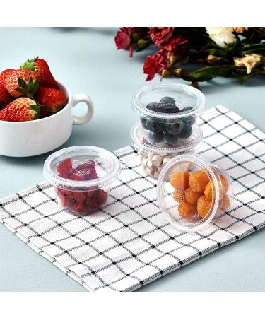 Mr. Miracle 1-Ounce Jello Shot Souffle Cups and Lids - 125 Sets Translucent Pack for Parties - Buy Online on GoSupps.com