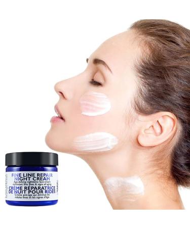 Carapex Fine Line Night Cream - Fragrance Free Anti-Wrinkle Face Cream for Sensitive Dry & Combination Skin - Natural Antioxidants Vitamin E & Aloe - Paraben Free 2oz - Buy Online on GoSupps.com