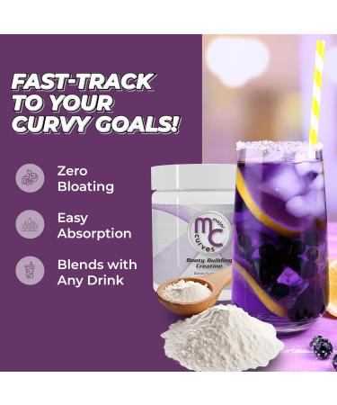 Booty Building Creatine Powder for Women | Micronized Monohydrate for Maximum Absorption & Gains | Unflavored Perfect Peach Bum Builder - Buy Online on GoSupps.com