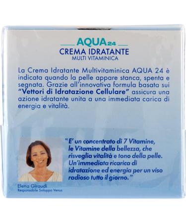 crema per il viso aqua 24 prime rughe multivitaminica 50 ml - Buy Online on GoSupps.com
