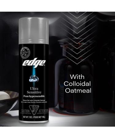 Edge Ultra Sensitive Skin Unscented Shaving Gel 198g - Gentle Non-Irritating Shave for Smooth Skin | Buy Now Internationally - Buy Online on GoSupps.com