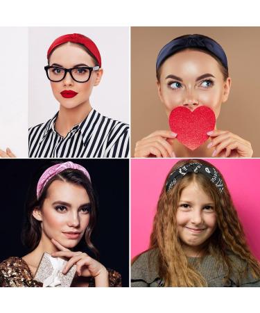 Ondder Knotted Headbands 10 Pack - Paisley & Solid Color Fashion Hair Accessories for Women - Buy Online on GoSupps.com