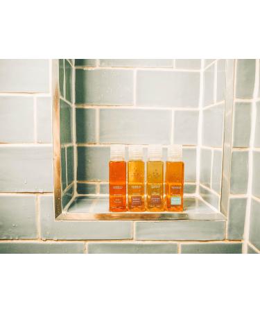 Aromatherapy Associates Mini Shower Oil Travel Collection - 4 Premium Oils (50ml each) - Revive, De-Stress Muscle, Rose Blends - Travel Case - 1 count - Buy Online on GoSupps.com