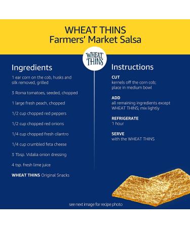 Wheat Thins Original Whole Grain Crackers - Family Size 6 x 16 oz Boxes | Holiday Snack Treats - Buy Online on GoSupps.com