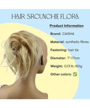 CAISHA Jumbo Haardic Hairgumi Dutt for Stunning Flora Updos | Perfect for Bridal Hairstyles | Wavy DM17cm Hellblond #27T613A G5F - Shop Internationally! - Buy Online on GoSupps.com