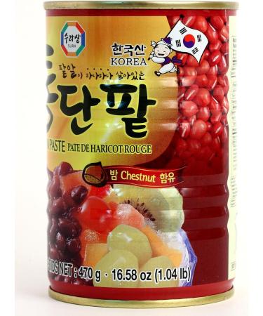 Surasang Canned Boiled Red Bean Paste 470g - Buy Online on GoSupps.com
