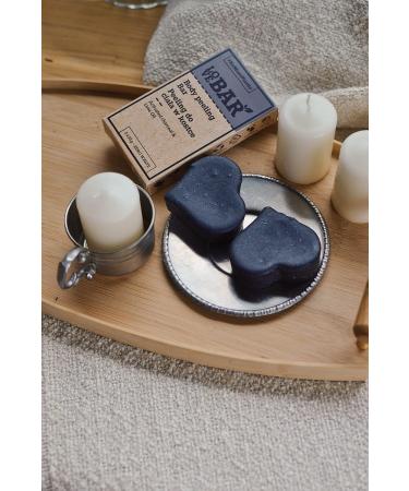 Love Bar - Exfoliating Solid Body Soap with Activated Carbon & Lime Oil (2 x 30g) - Buy Online on GoSupps.com