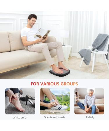 Comfier Shiatsu Foot Massager with Heat | Pain Relief & Plantar Fasciitis | Heated Foot Warmer & Back Massager for All Sizes - Buy Online on GoSupps.com